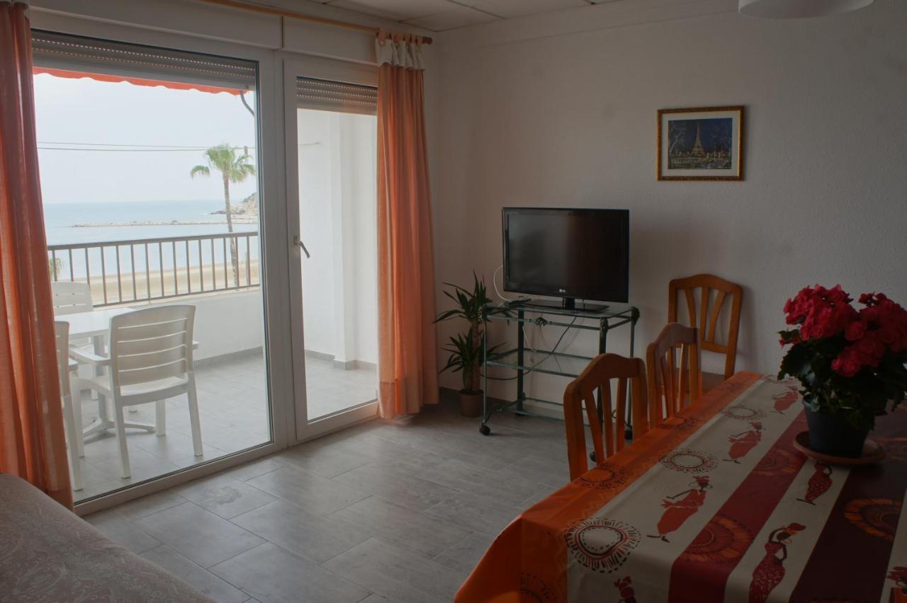 Apartamento Dos Dormitorios, Primera Linea Y Aire Acondicionado Пеньискола Экстерьер фото