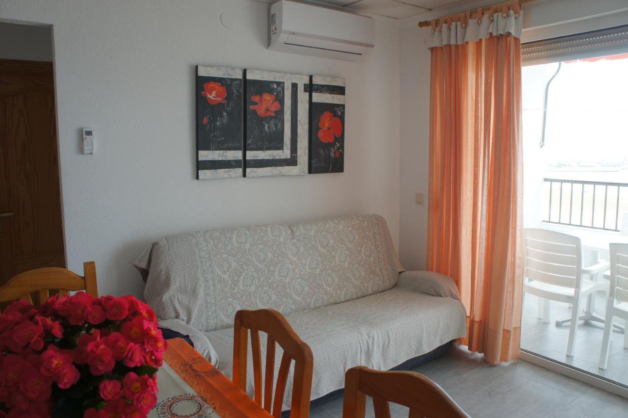 Apartamento Dos Dormitorios, Primera Linea Y Aire Acondicionado Пеньискола Экстерьер фото