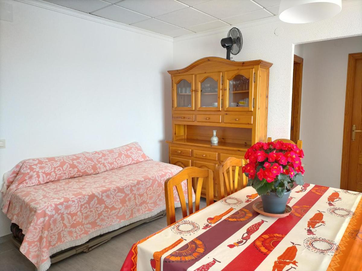 Apartamento Dos Dormitorios, Primera Linea Y Aire Acondicionado Пеньискола Экстерьер фото