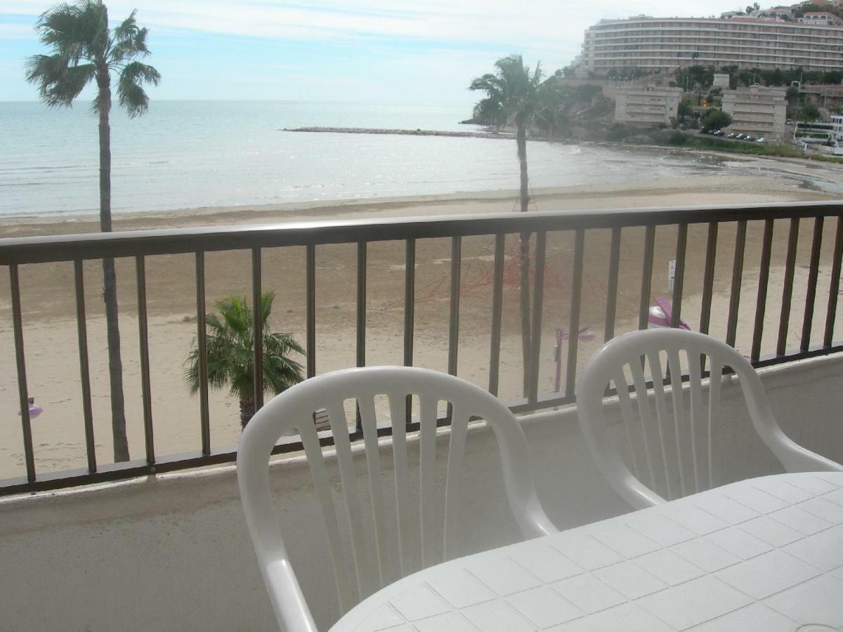 Apartamento Dos Dormitorios, Primera Linea Y Aire Acondicionado Пеньискола Экстерьер фото